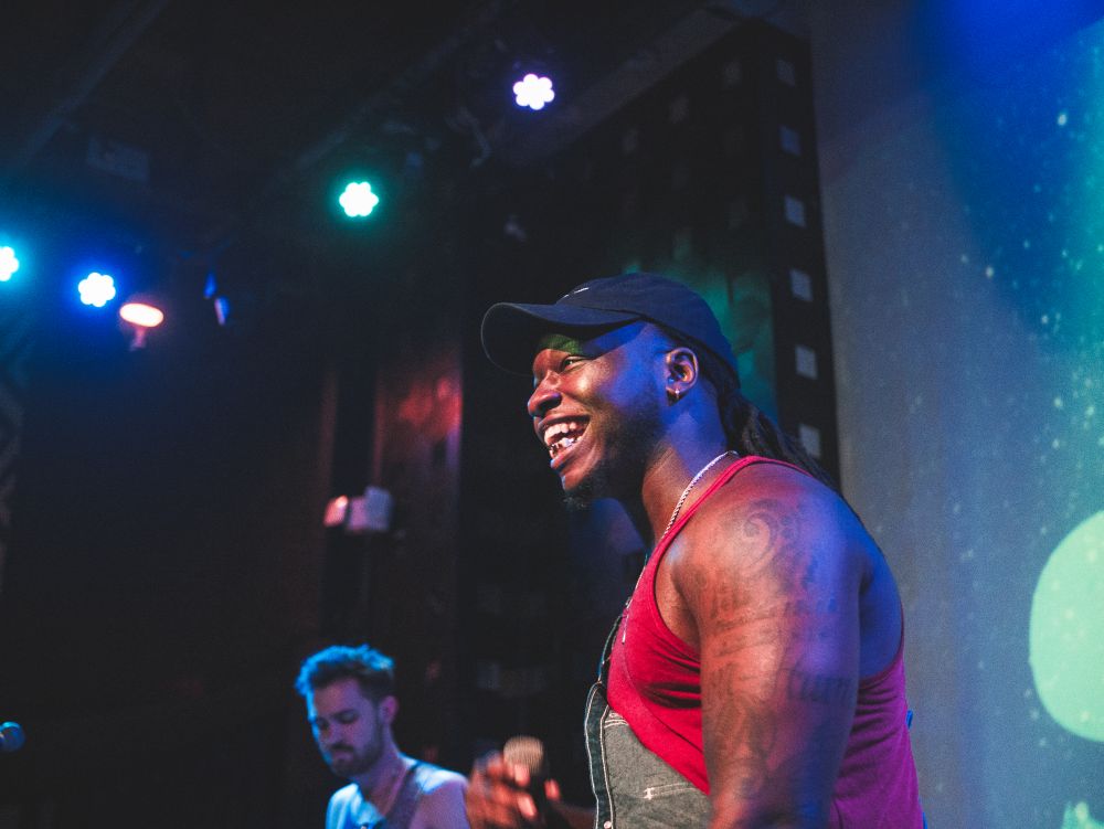 Chris Lee performing at SOBs NYC Hip Hop venue